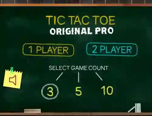 Spel Tic Tac Toe Original Pro online