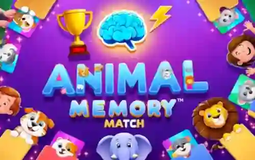 Spel Animal Memory Match online