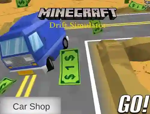 Spel Minecraft Drift Simulator online