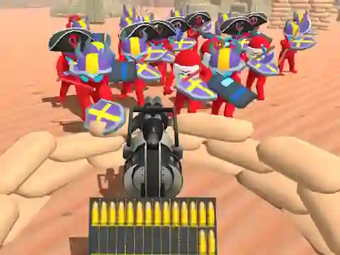 Spel Bullet Army Run online