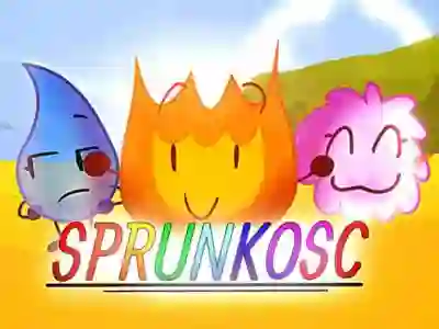 Spel Sprunki x BFDI online
