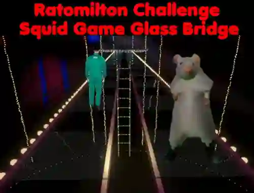 Spel Rato Milton Challenge Squid Game Glass Bridge online