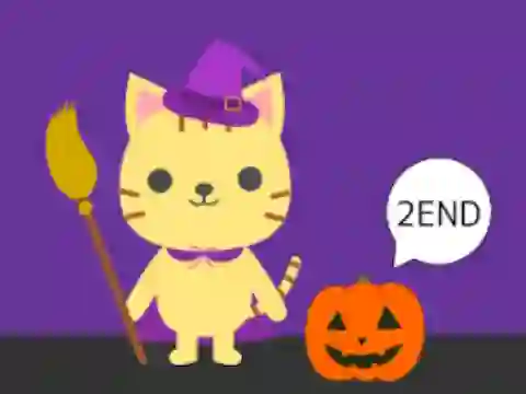 Spel Cat and Halloween Escape online