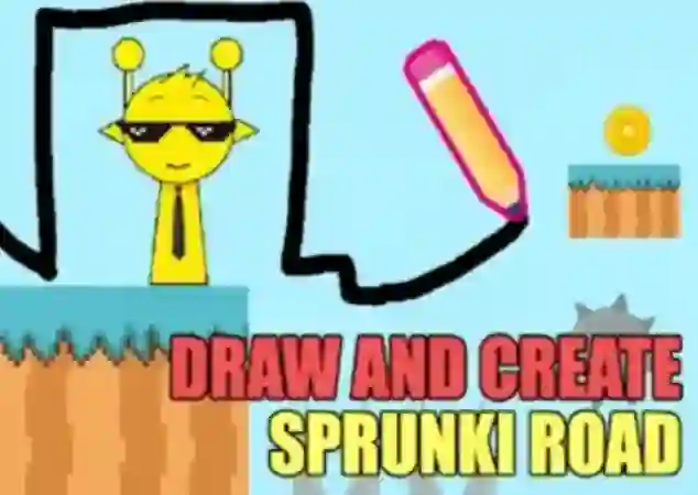 Spel Draw And Create Sprunki Road online