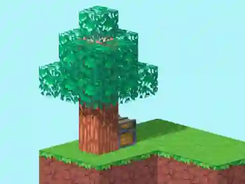 Spel Skyblock 3D: Survival online