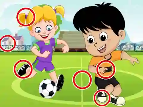 Spel Soccer Differences online