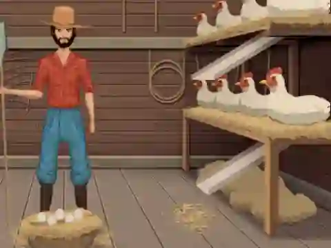 Spel Egg catcher online