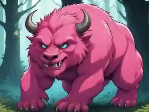 Spel Magical Pink Beast Rescue online