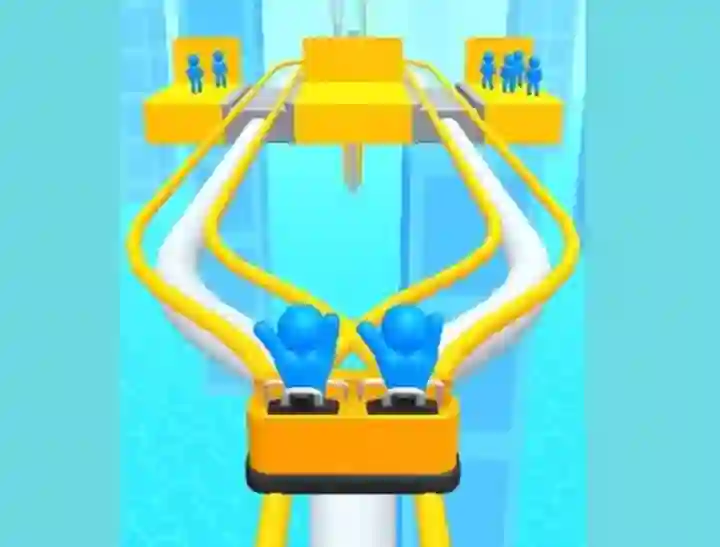 Spel Runner Coaster Race online