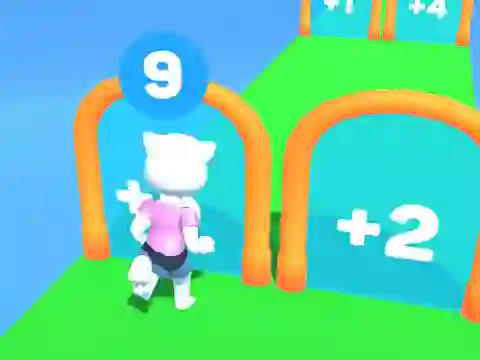 Spel Cat Angela Running online