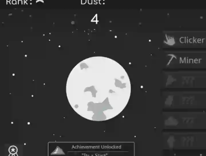 Spel Planet Clicker Dust Collector online