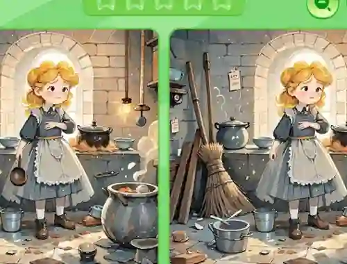 Spel Find The Differences: Cinderella online
