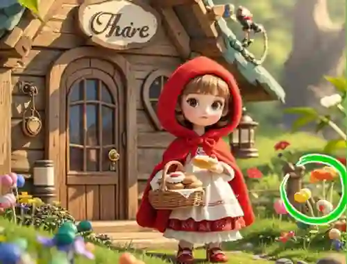 Spel Find The Differences: Granny Wolf online
