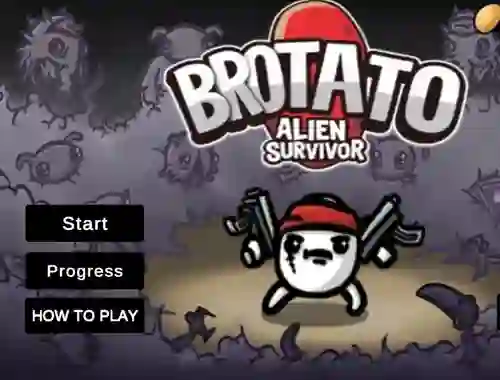 Spel Brotato Alien Survivor online