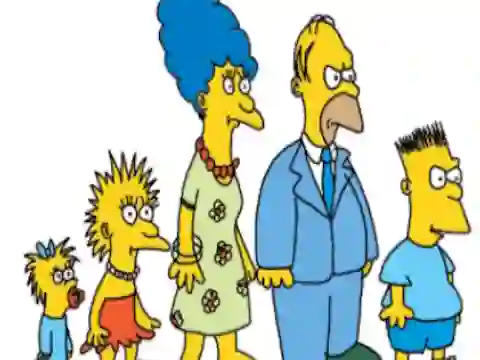Spel The Simpsons: Find the Difference online