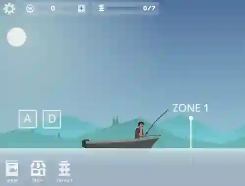 Spel Fishing Simulator online