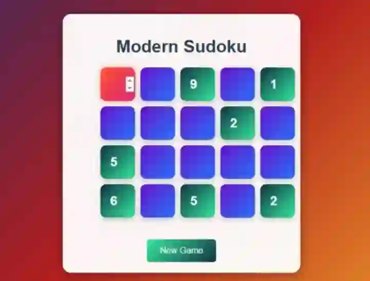 Spel Modern Sudoku online