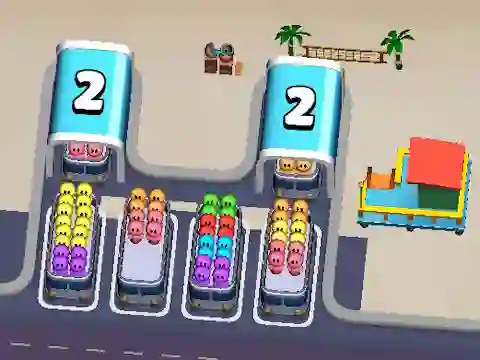 Spel Sort the Passenger online