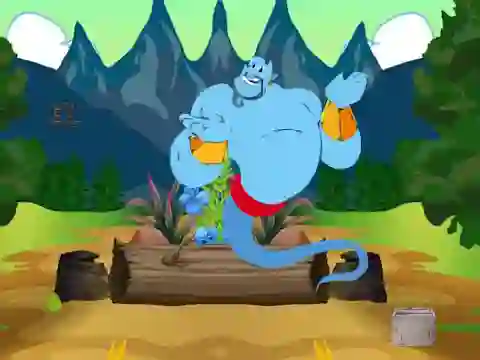 Spel Escape From Wonder Genie Land online