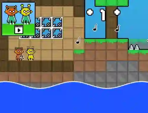 Spel Sprunki vs MCCraft online