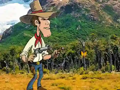 Spel Cowboy Discovers Fortune Pot online