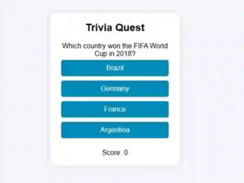Spel Trivia Quest online
