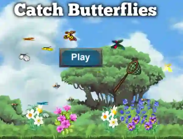 Spel Catch Butterflies online
