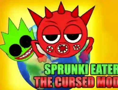 Spel Sprunki Eater The Cursed Mod online