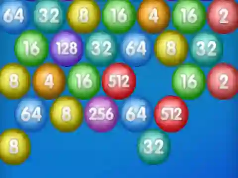 Spel Number Bubble Shooter online