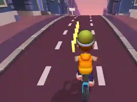 Spel Paper Boy Race Running Game online