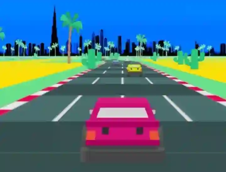 Spel Dubai Race online