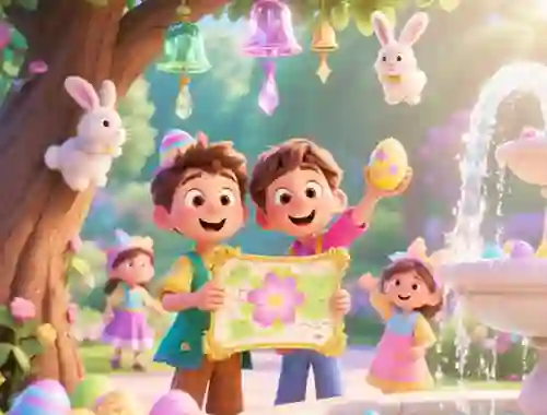 Spel Find The Differences: Easter Egg Hunt online