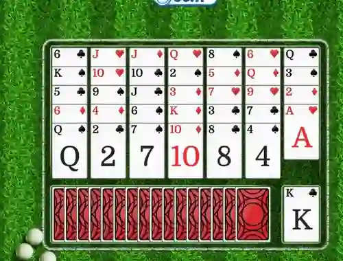 Spel Golf Solitaire online