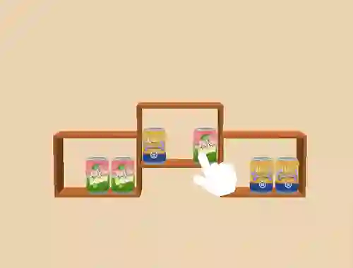 Spel Sort Match 3d Goods Puzzle online