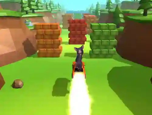 Spel Ratomilton Rocket Car online