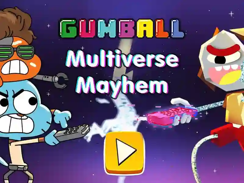 Spel The Amazing World of Gumball Multiverse Mayhem online