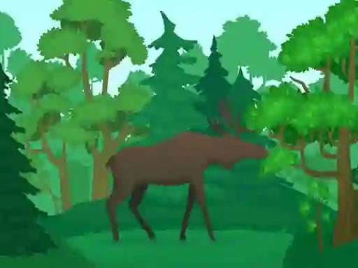 Spel Wild Animals Coloring online