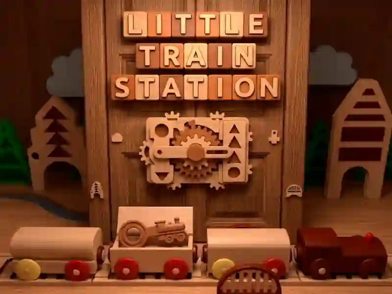 Spel Little Train Station online