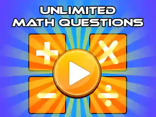 Spel Unlimited Math Questions online