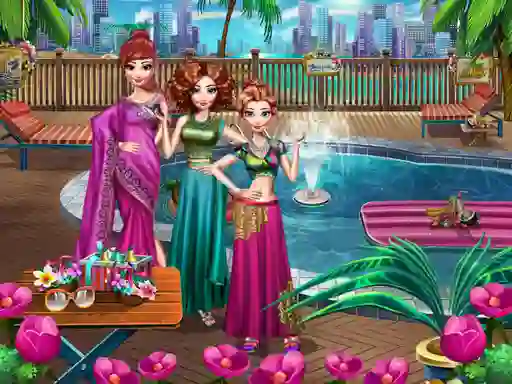 Spel Girls Pool Party online