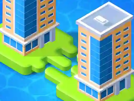Spel Merge Town! online