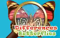 Spel Differences Butterflies online