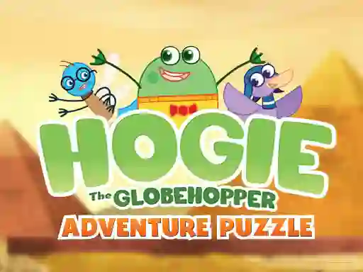 Spel Hogie The Globehoppper Adventure Puzzle online
