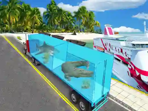 Spel Sea Animal Cargo Truck online