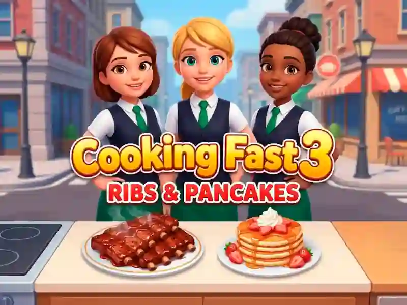 Spel Cooking Fast 3: Ribs and Pancakes online