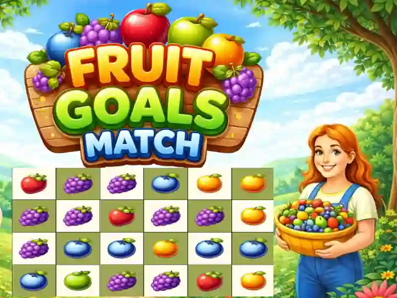 Spel Fruit Goals Match online
