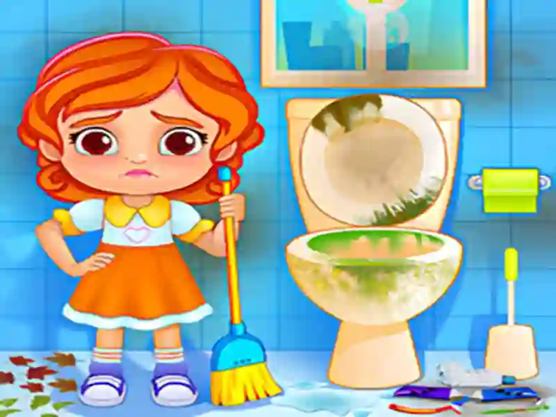 Spel Kids House Cleanup online