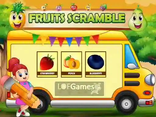 Spel Fruits Scramble online