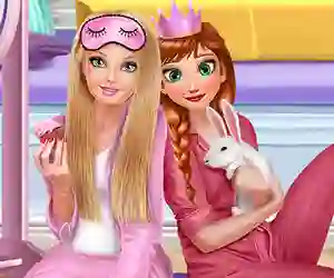 Spel Princesses Pj Party online