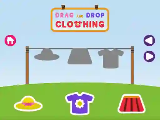 Spel Drag and Drop Clothing online
